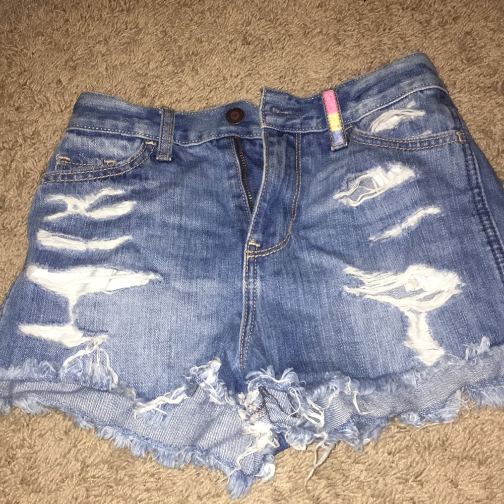Hollister shorts high waisted